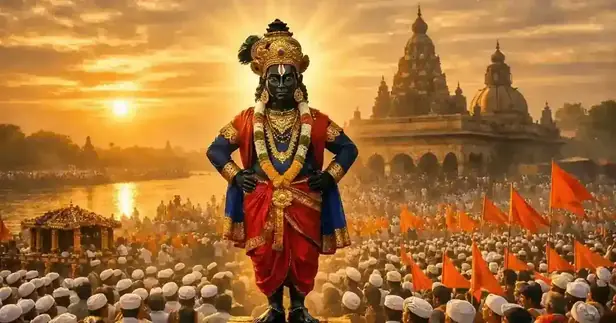 आषाढी एकादशी पंढरपूर विठ्ठल दर्शन AI फोटो प्रॉम्प्ट्स मोफत