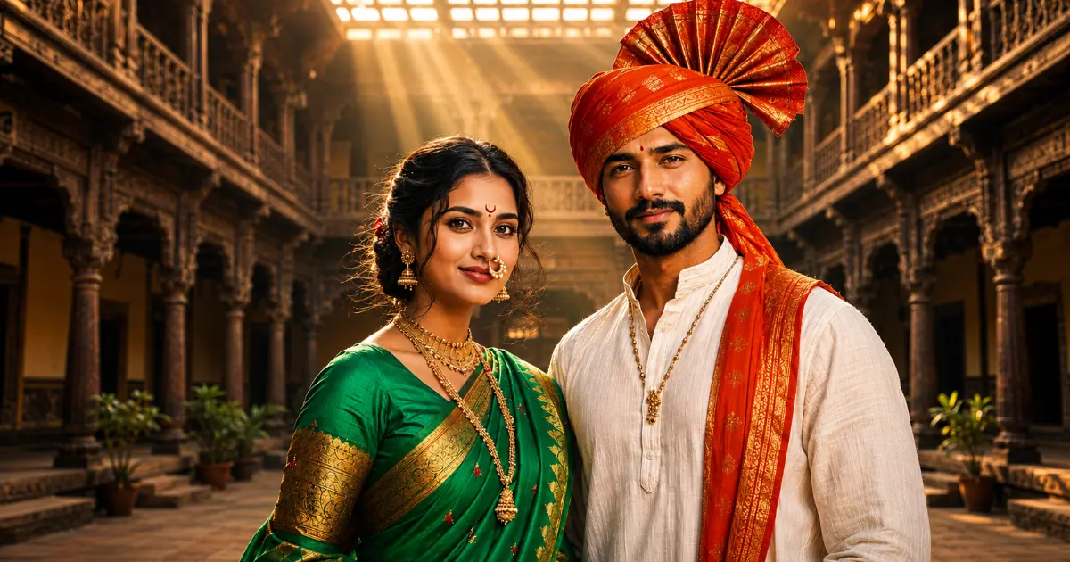 Maharashtrian Cinematic Portrait AI Prompt