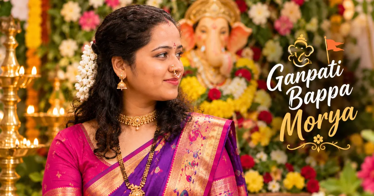 Ganpati Instagram DP साठी AI Photo Editing test image